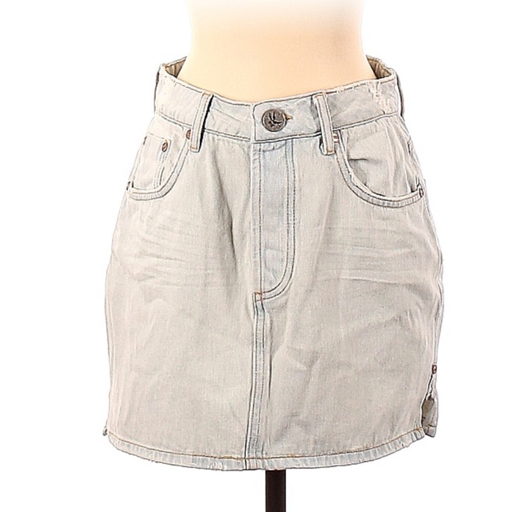 One Teaspoon Brando Denim Skirt size 27 NWT